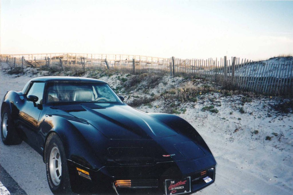 Jamie Rohrbaugh's black 1981 Corvette | FromHisPresence.com