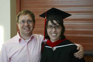 Bruce and I at my seminary graduation, June 2012.