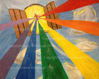 One New Man prophetic art: Jew and Gentile