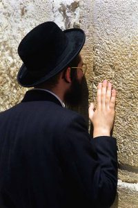 Praying at the Wailing Wall