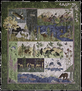 At Home in the Woods Quilt by McKenna Ryan