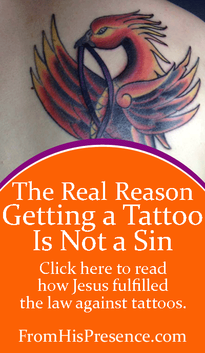 Response to Reader Question: Why Getting a Tattoo Is NOT a Sin