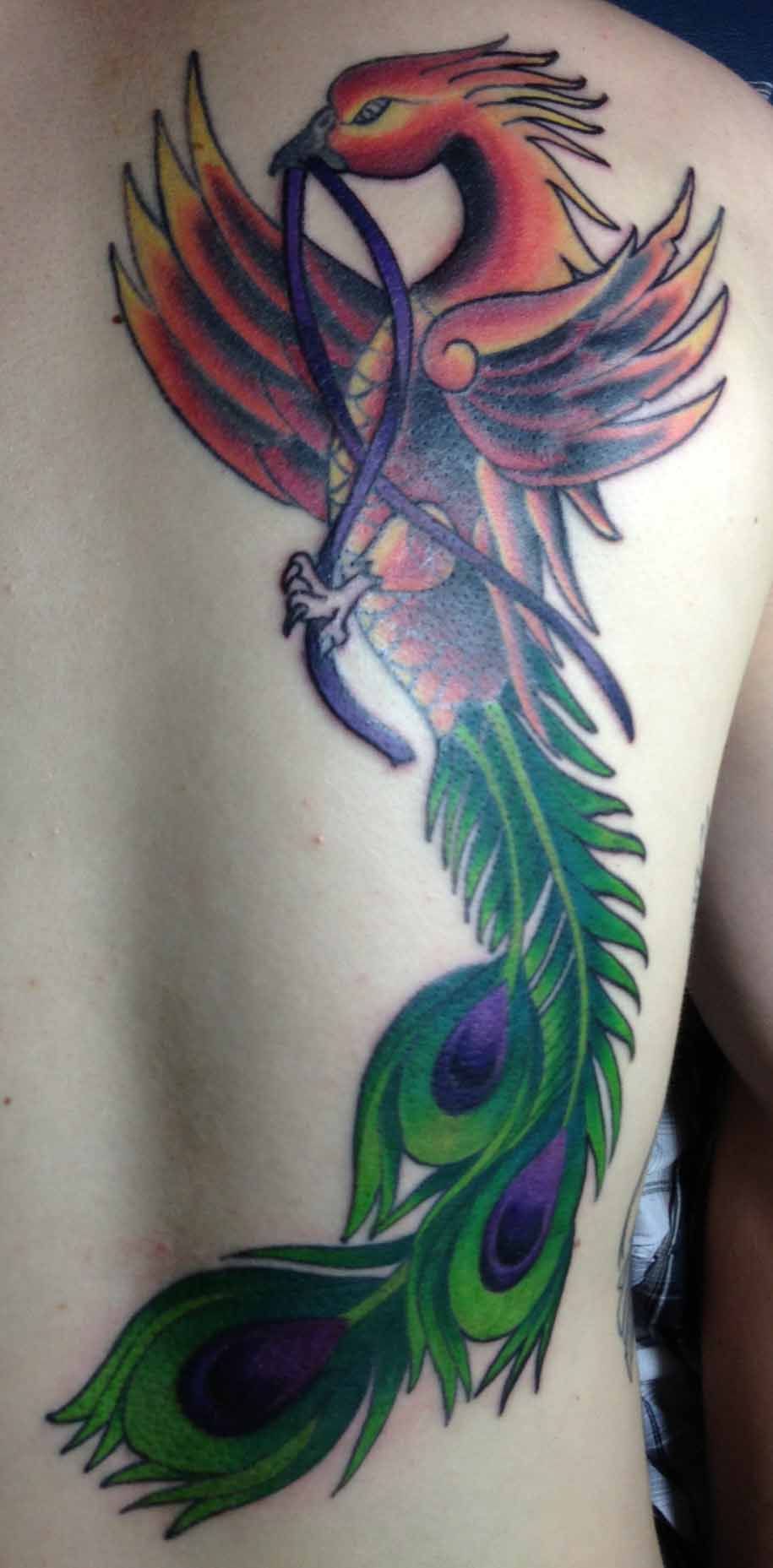 Tattoo Interpretation #6: Phoenix