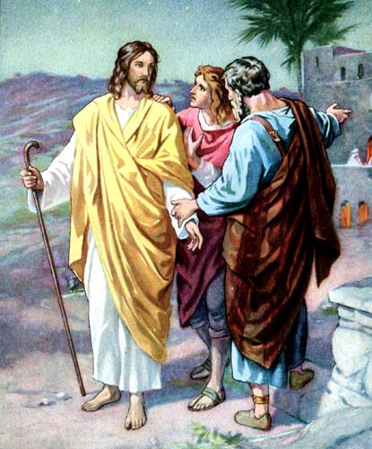 Jesus road to Emmaus