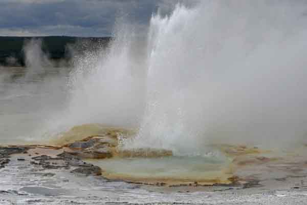 Yellowstone favorite geyser