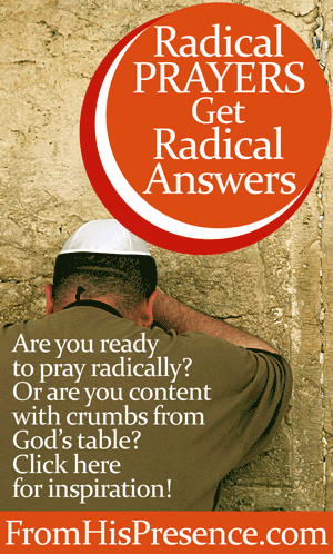 Are you ready to pray radical prayers so you can see some radical answers? Read this! | By Jamie Rohrbaugh FromHisPresence.com