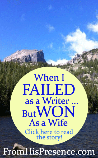 When I Failed As a Writer (But Won As a Wife)