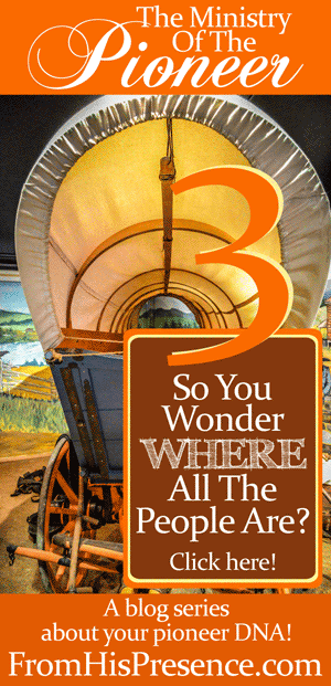Letters To Pioneers #3: So You Wonder Where All The People Are?