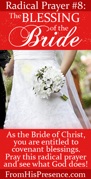 Radical Prayer #8: The Blessing of the Bride | By Jamie Rohrbaugh | FromHisPresence.com