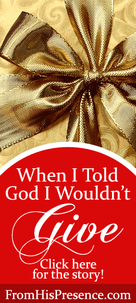When I Told God I Wouldn’t Give by Samuel Burger