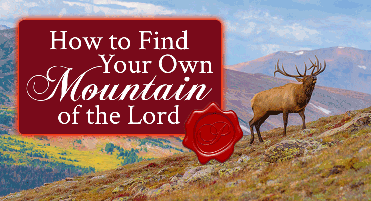 Get Thee Up To Thy High Mountain! (How To Find Your Own Mountain of the Lord)