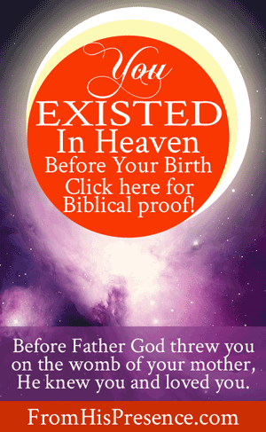 You Existed In Heaven Before Your Birth