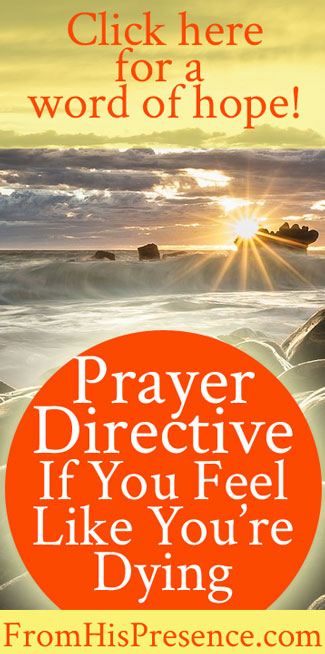 Prayer-Directive-If-You-Feel-Like-Youre-Dying