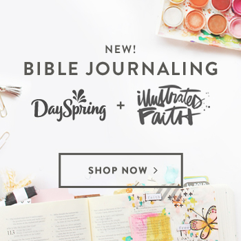 Use coupon code SHINEHISLIGHT and get $20 off a $60 order at DaySpring through December 31, 2016. Their Illustrated Faith line of Bible journaling products is amazing!