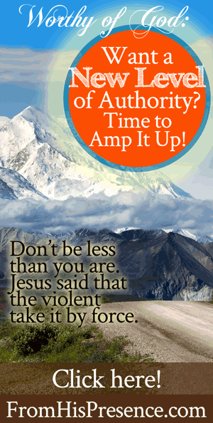 Want a New Level of Authority? Time to Amp It Up! | by Jamie Rohrbaugh | FromHisPresence.com