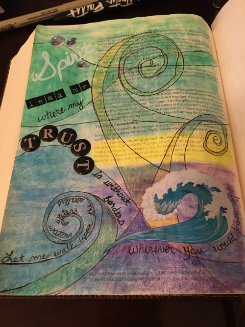 Bible journaling by Jamie Rohrbaugh | Design (c) 2016 Jamie Rohrbaugh | FromHisPresence.com