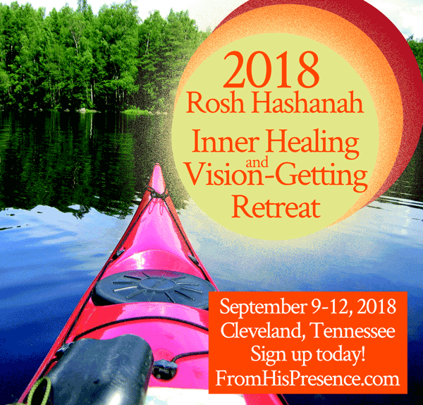 Rosh Hashanah Inner Healing and Vision-Getting Retreat September 9-12, 2018