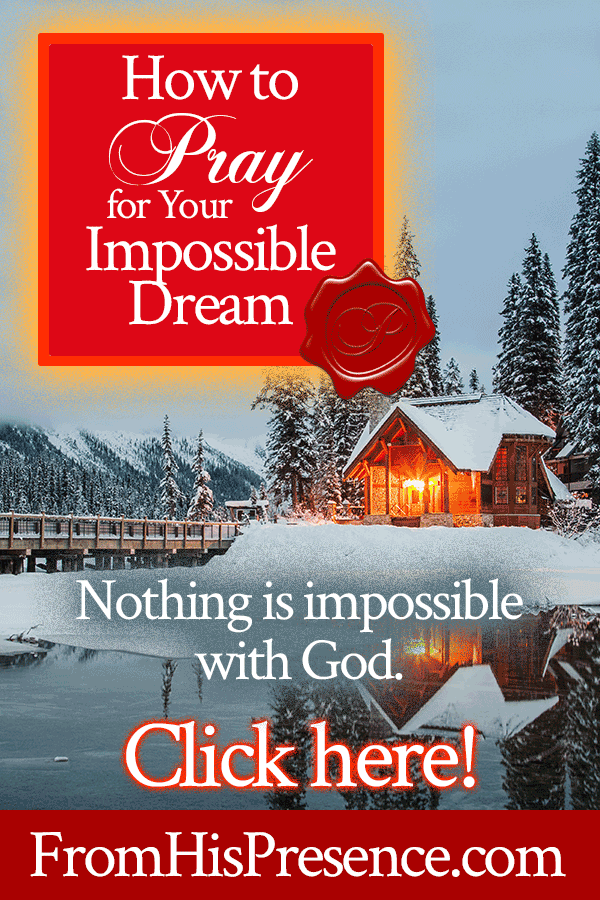 How to Pray for Your Impossible Dream | by Jamie Rohrbaugh | FromHisPresence.com