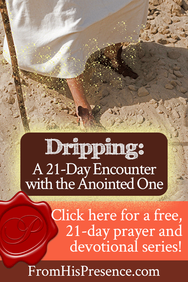 Dripping: A 21-Day Encounter with the Anointed One | by Jamie Rohrbaugh | Free prayer and fasting guide | FromHisPresence.com
