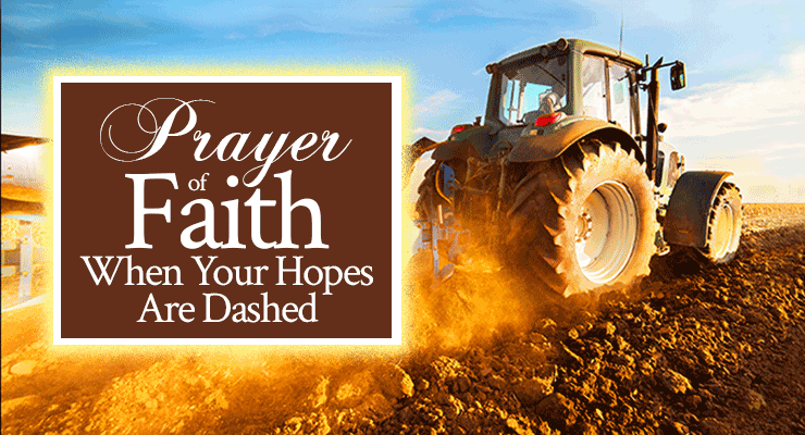 Prayer of Faith When Your Hopes Are Dashed | by Jamie Rohrbaugh | FromHisPresence.com