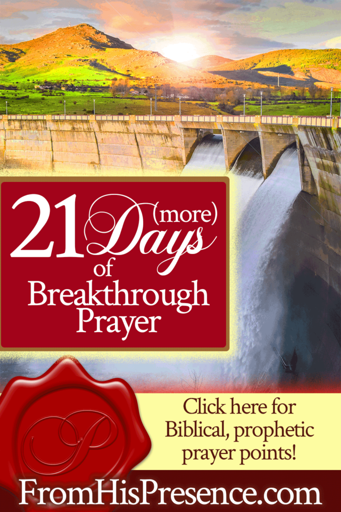 21 More Days of Breakthrough Prayer | by Jamie Rohrbaugh | FromHisPresence.com