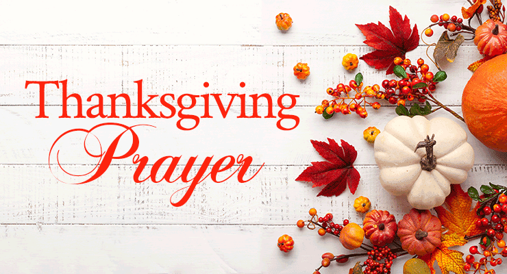 Thanksgiving Prayer of Gratitude