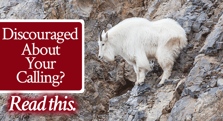 Discouraged About Your Calling?