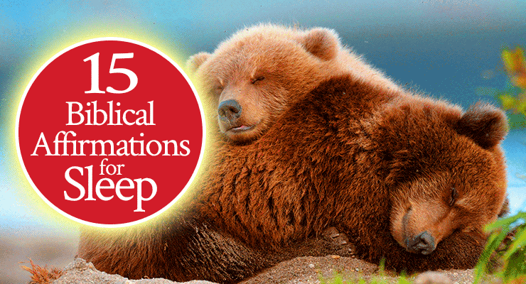 15 Biblical Affirmations for Sleep