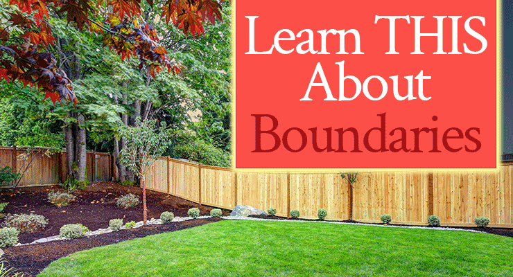Learn THIS About Boundaries!