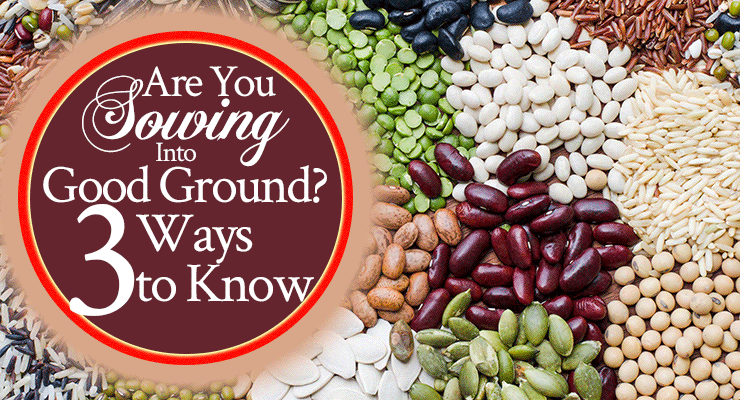 Are You Sowing Into Good Ground? 3 Ways to Know