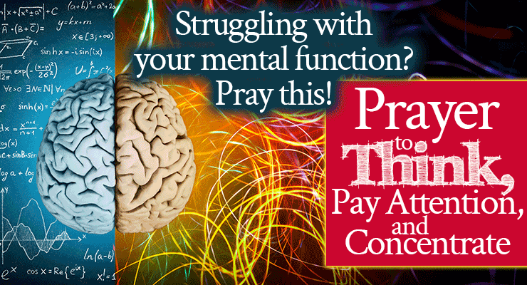 Prayer to Think, Pay Attention, and Concentrate | by Jamie Rohrbaugh | FromHisPresence.com