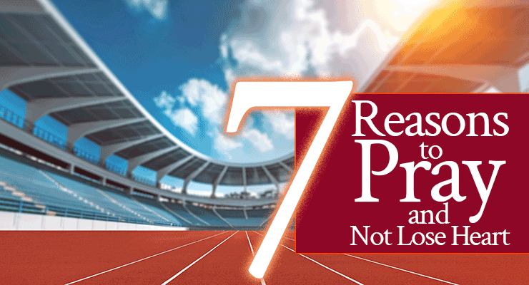 7 Reasons to Pray and Not Lose Heart | by Jamie Rohrbaugh | FromHisPresence.com