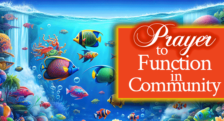 Prayer to Function in Community | by Jamie Rohrbaugh | FromHisPresence.com